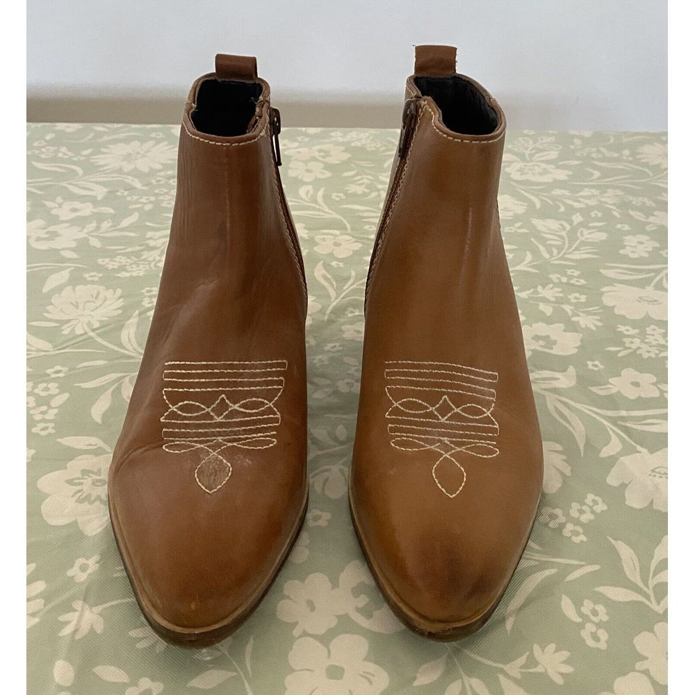Roan Aggie Bootie‎ Western, Bohemian Style